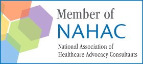 Member of NAHAC National Association of Healthcare Advocacy Consultants